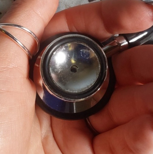Stethoscope Double Sided Black