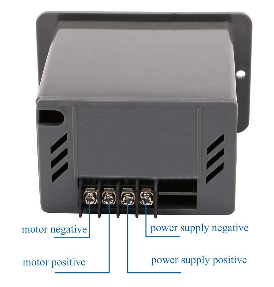 DC 12-60V DC Motor Speed Controller Reversible Brush Motor Variable Switch 40A