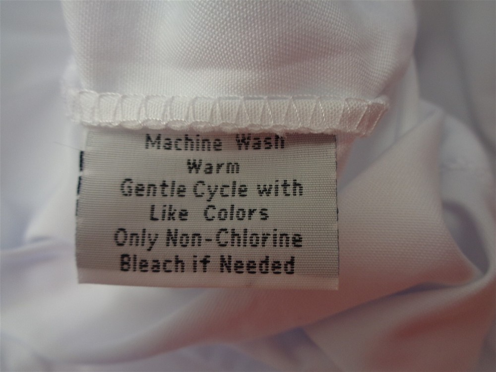 Cintas Style # 61417 White Chef Coat Jacket Uniform Size 44