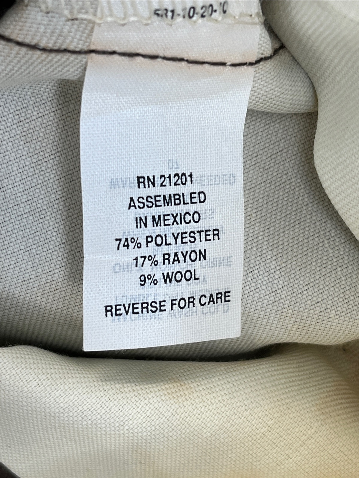 Farah Trevira Vintage Pants Men’s Brown 40x32 NWT