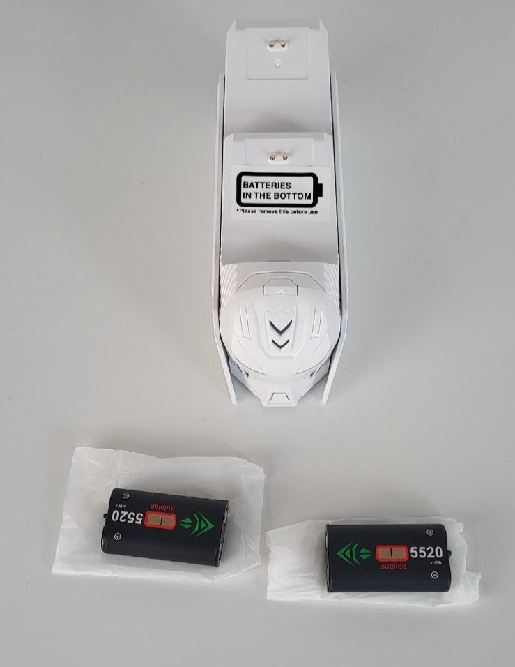 🆕 replacement Xbox Charging Stand With 2 (two) 5520mWh Battery for Series X/S