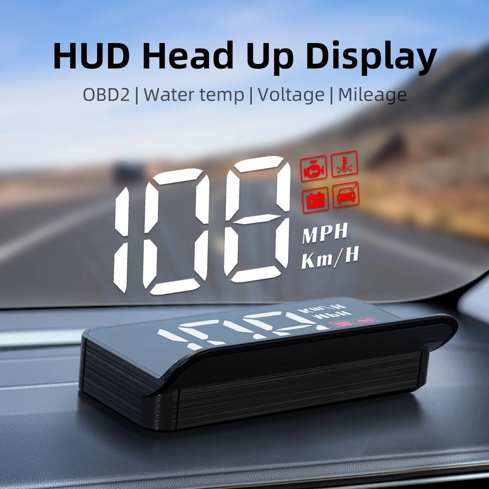M3 OBD2 HUD Display Car Head-up Display Windshield Projector M1 GPS E-OBD
