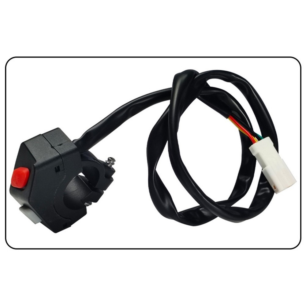 Robust Construction Motorcycle Handlebar Switch with Fog Light Control