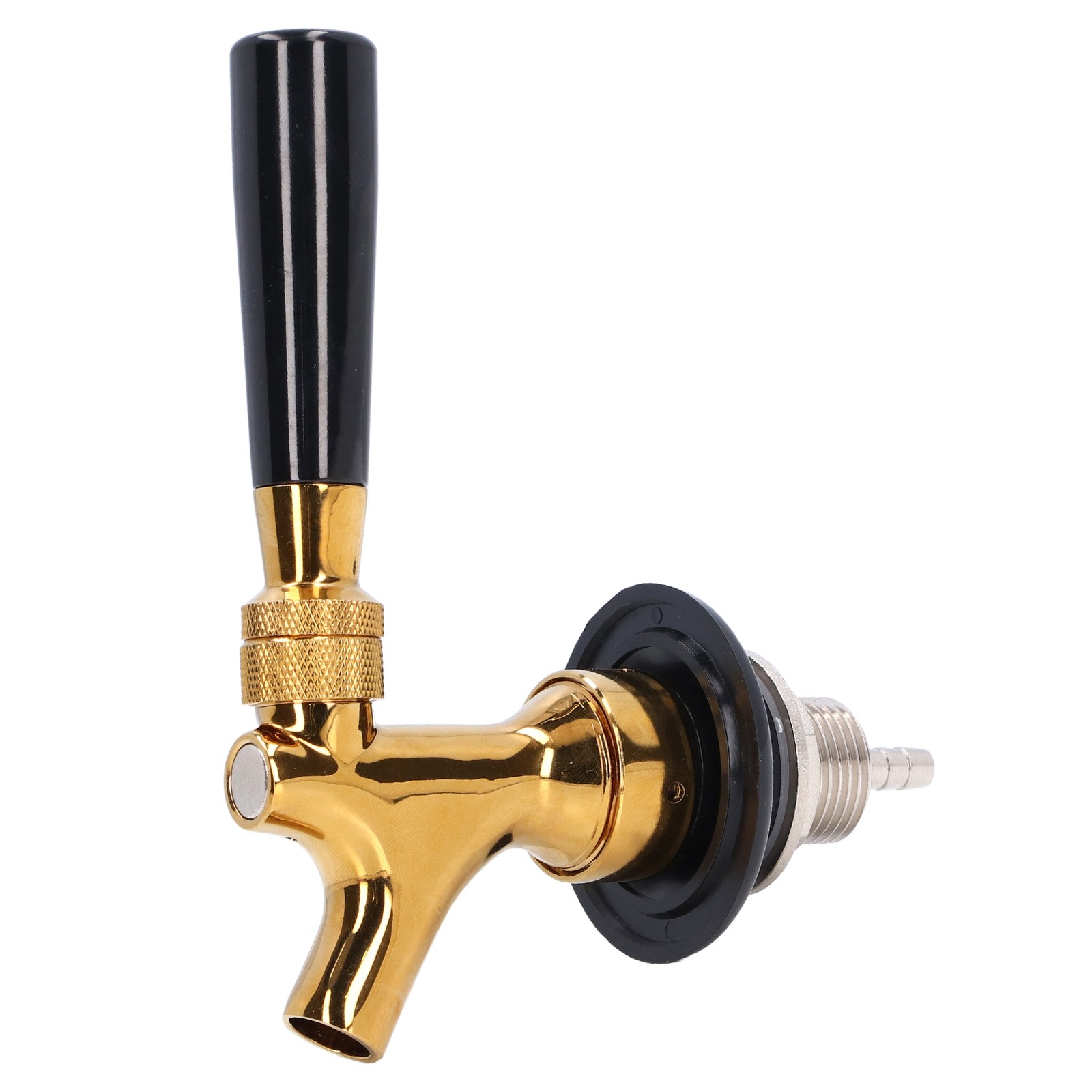 Commercial Kegerator Draft Beer Faucet for Keg with Beer Tap Plug & Tap Handle