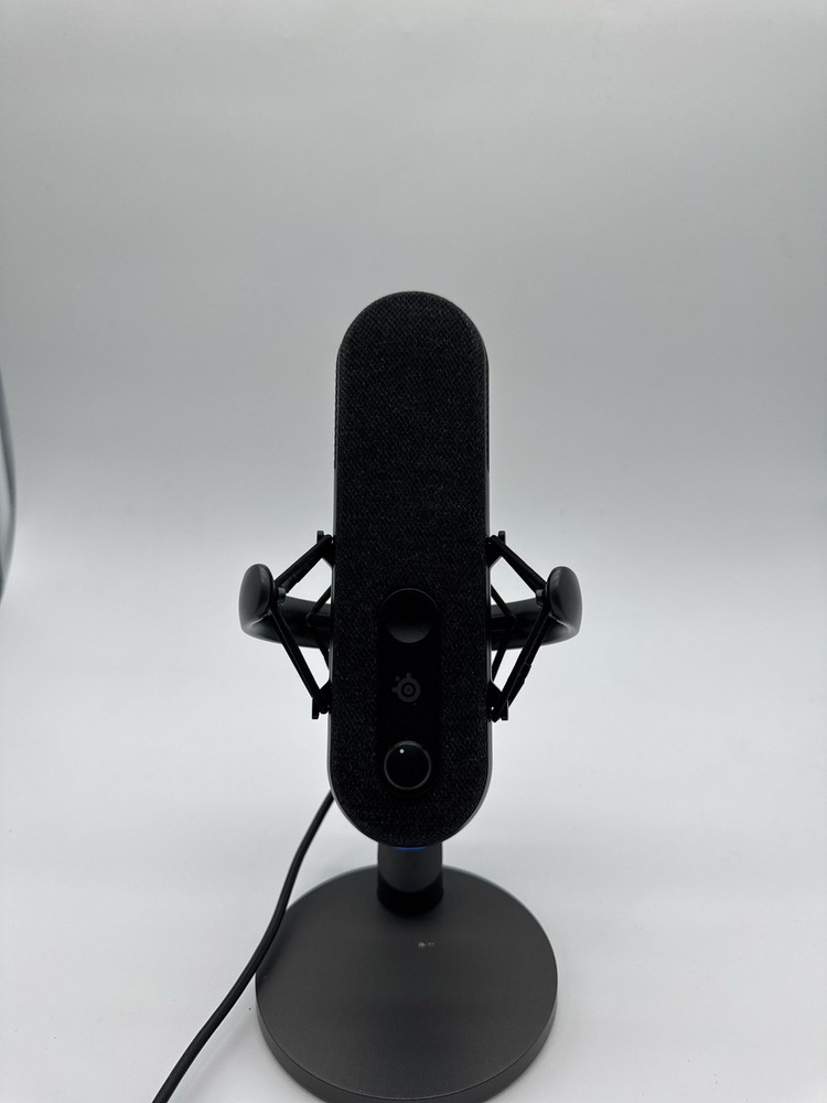 SteelSeries Alias USB Mic AI Noise Cancelling Shock Mount Black for PC