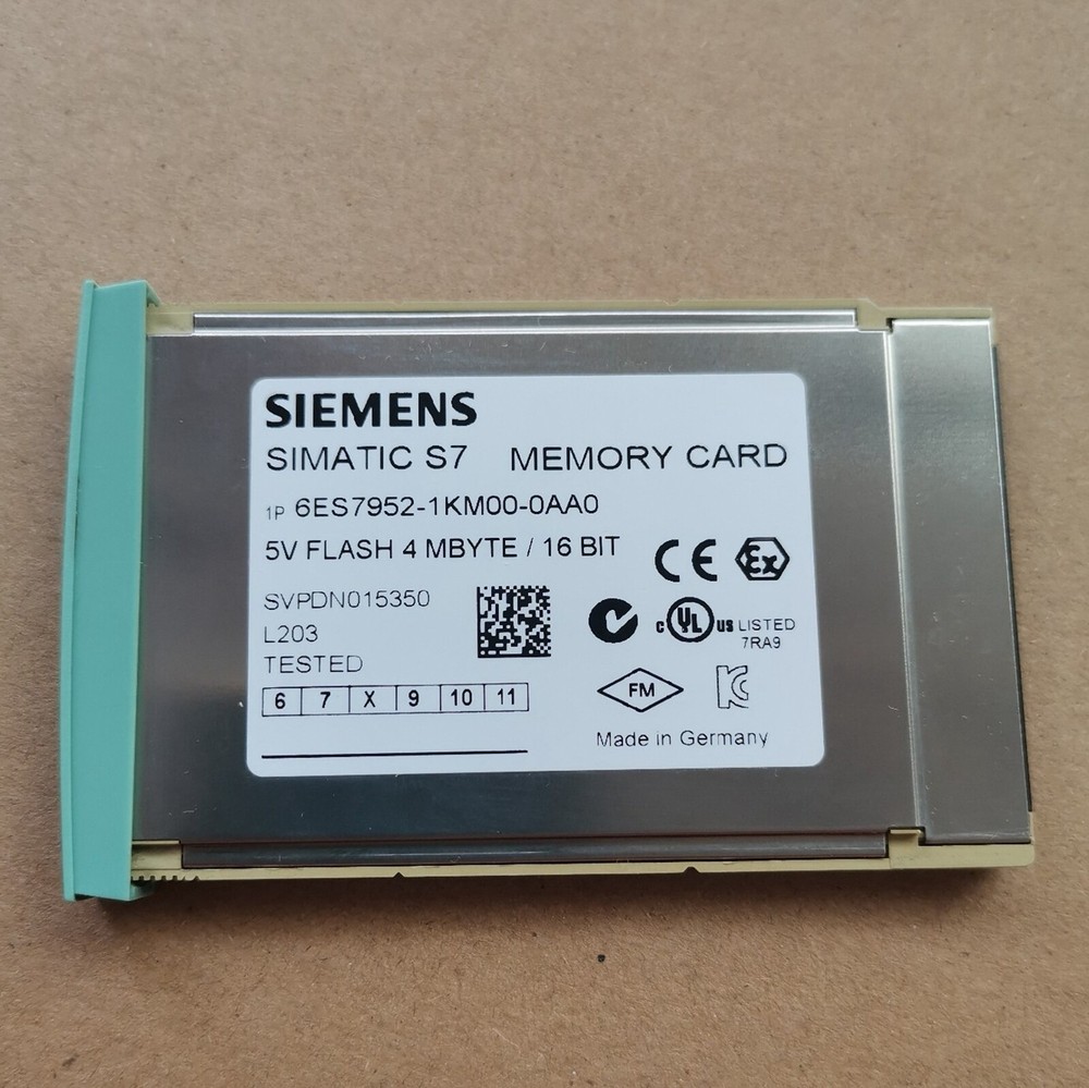 NEW SIEMENS 6ES7952-1KM00-0AA0 4M MEMORY CARD FLASH MODULE