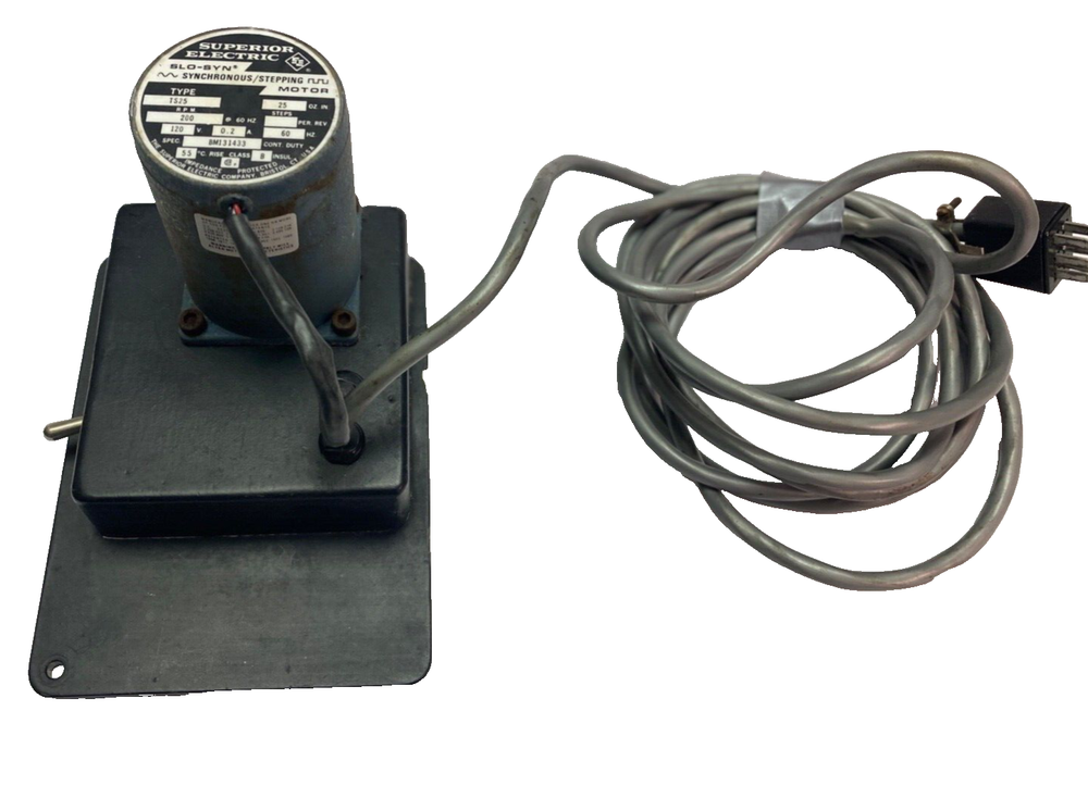 Animation Motor for Mitchell 16mm Camera looks good but untested,
