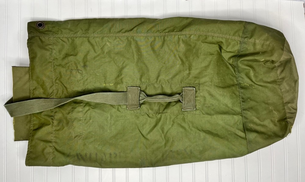 Vietnam Issue USGI OD Nylon Duffel Bag