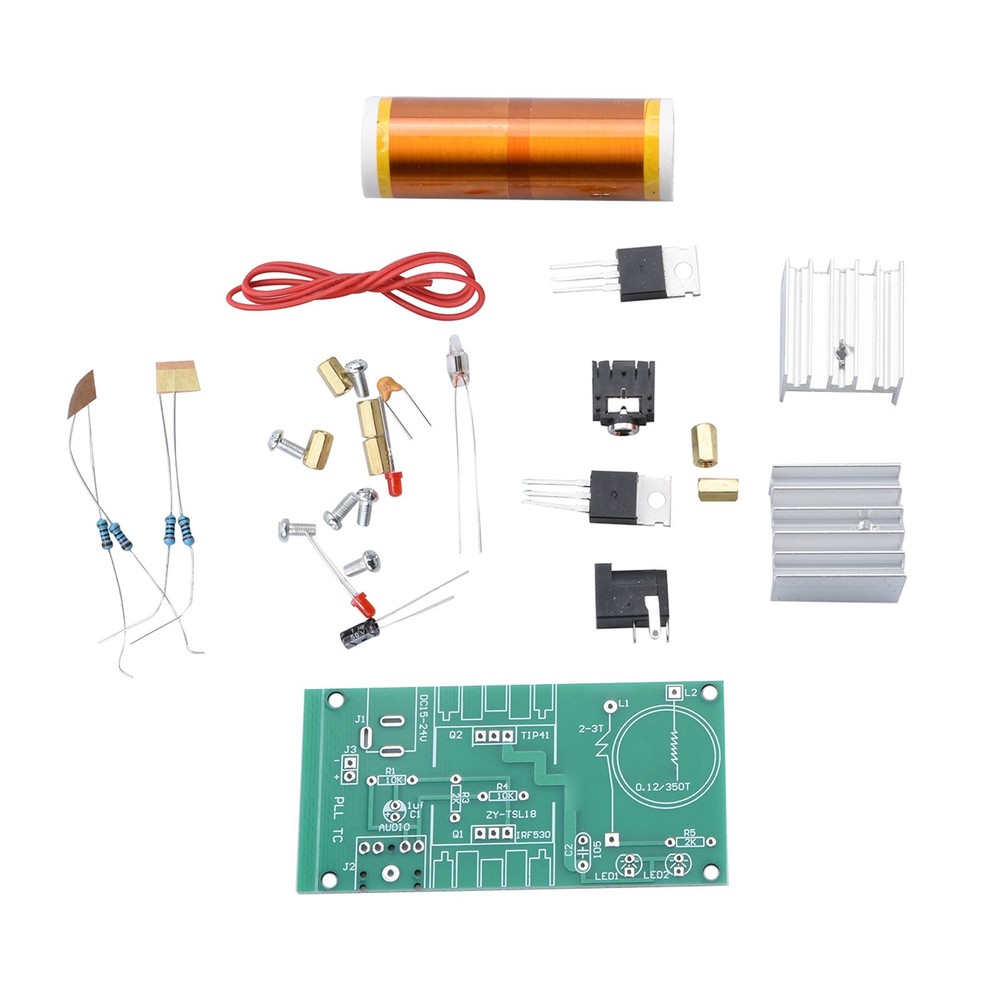 Unassembled Coil Wireless Kit Music Speaker Electronic Field Project