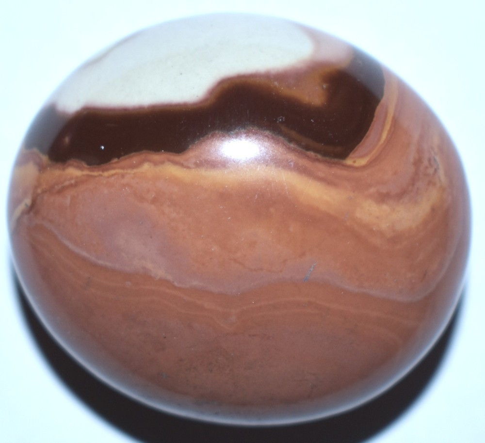 Pretty Polychrome Jasper Palm Stone 1.54"/43 Grams