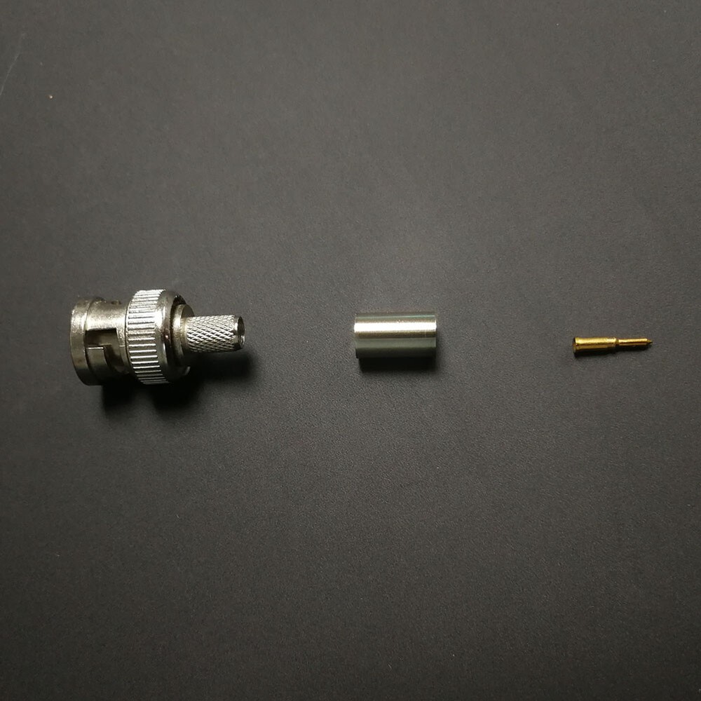 InstallerCCTV BNC Connector - CRIMP 3pcs for CCTV Security Camera 10 Sets