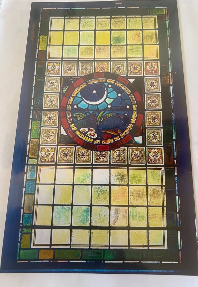 Exceptional Daniel Cottier stained glass window