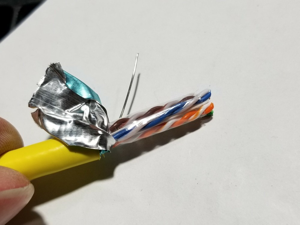 Commscope CS34R 23/4P Cat6 F/UTP WebTrak Riser Shield Network Cable Yellow/100ft