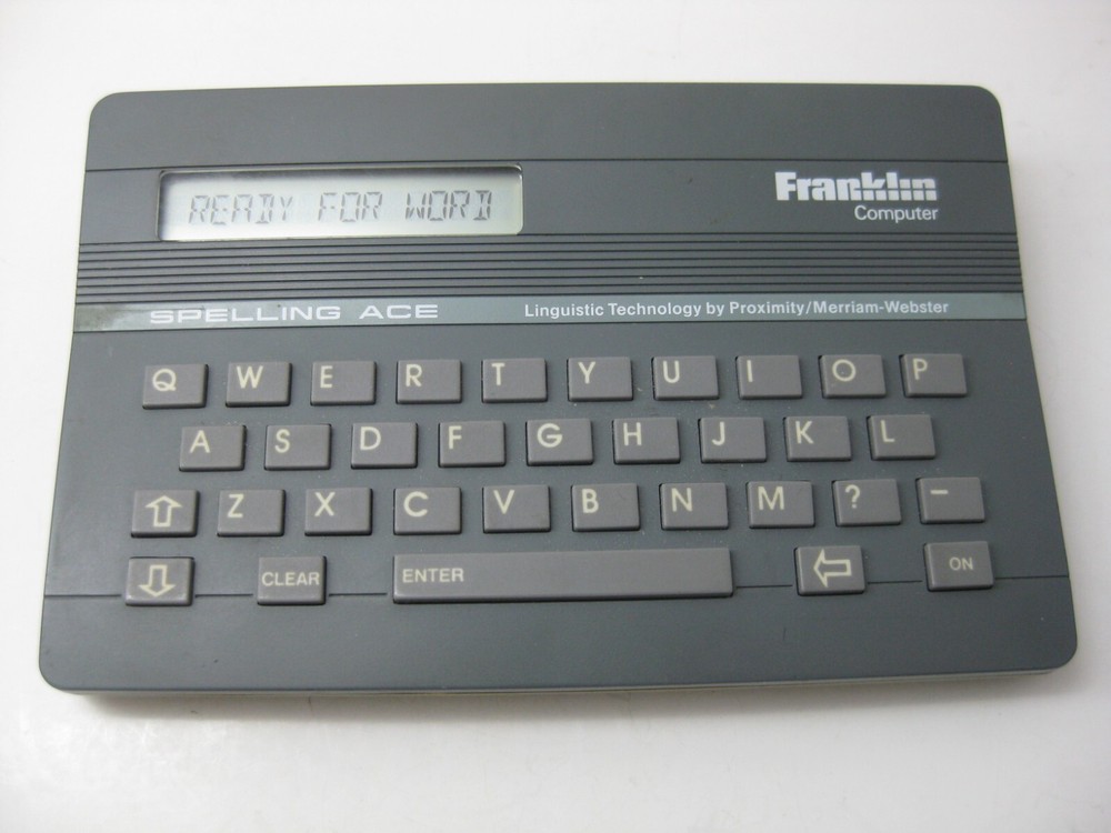 Franklin Computer Spelling Ace Model SA-98 English Spell Checker 2nd Edition
