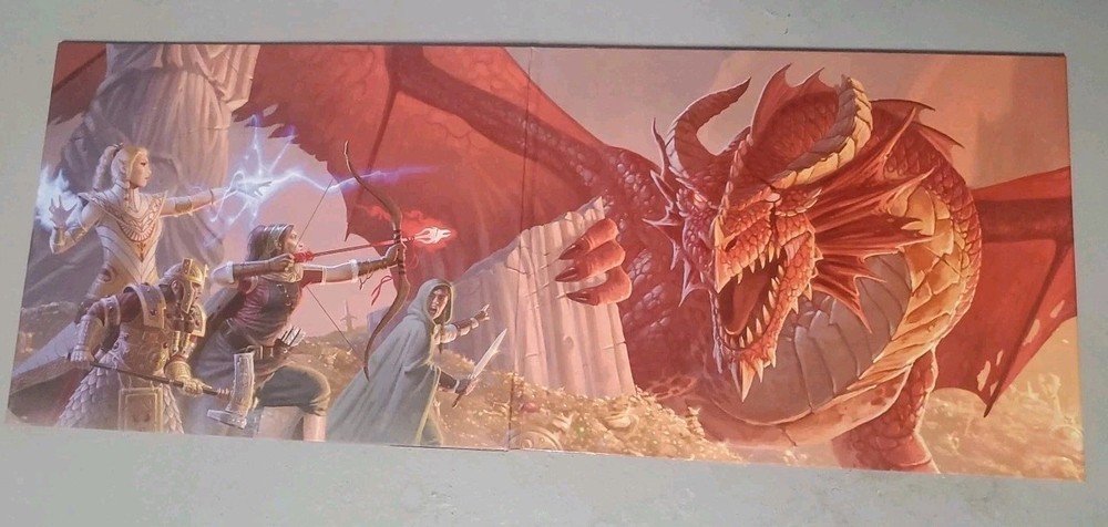 WOTC D&D Dungeon Master's Screen (Dungeons & Dragons 2014 Rules)