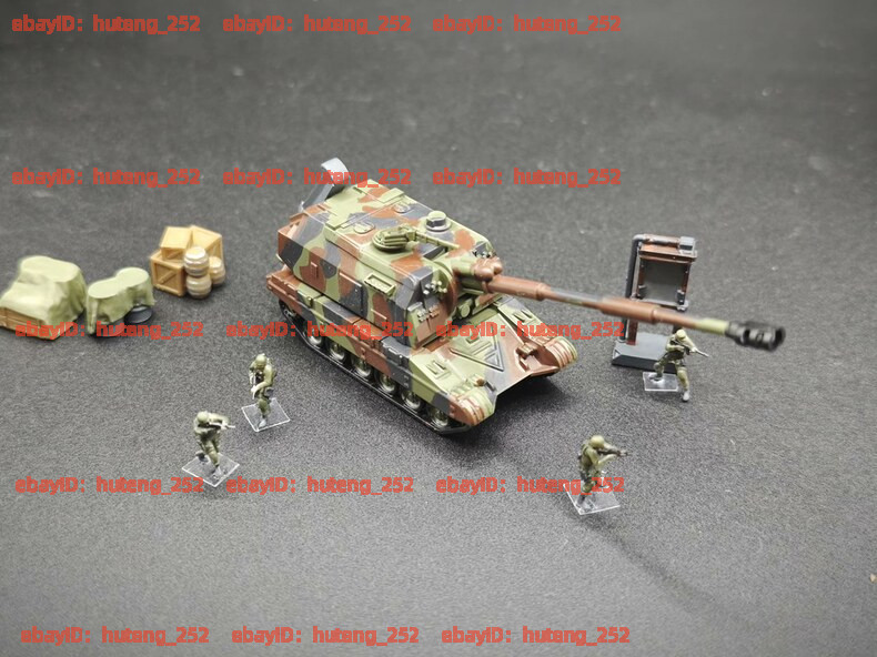 3D Printed 1/144 Soviet 2S19 self-propelled howitzer Finished Model