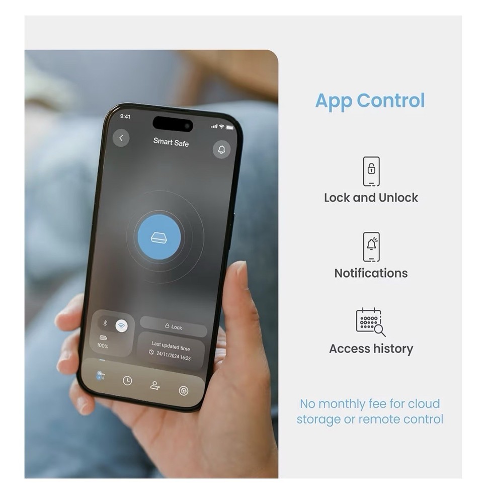 Lockly Smart Safe PGV528WMB