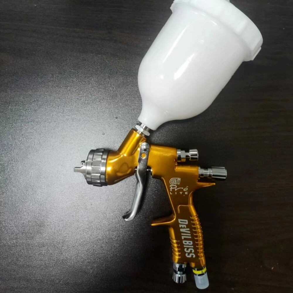 For Devilbiss Gold Tool Pistol Spray Gun Paint Cars GTI PRO LITE 1.3mm TE20