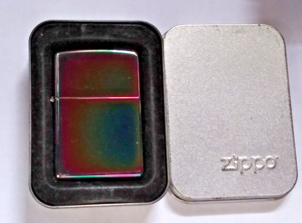 ZIPPO MultiColor Spectrum Case Lighter (L-58)