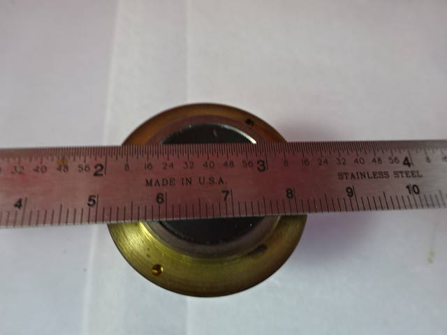 MICROSCOPE PART CONVERGING LENS CAMERA ADAPTOR UNKNOWN OPTICS AS IS &55R-A-06