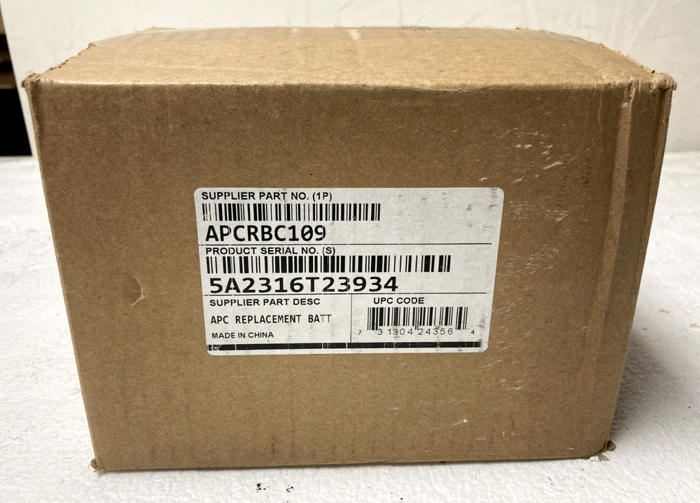APC UPS Battery Replacement APCRBC109 New-Sealed
