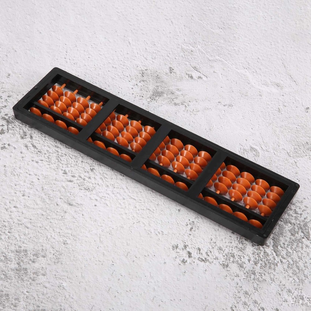 Plastic Abacus Arithmetic Abacus Kids Calculation Tool 17 digits Z4K82485
