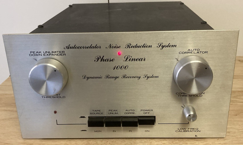 Phase Linear 1000 Autocorrelator Noise Reduction System Dynamic Range Recovery