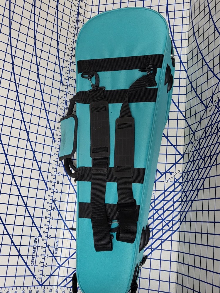 Protec MAX Student 3/4 Violin Case Teal Mint Green Backpack