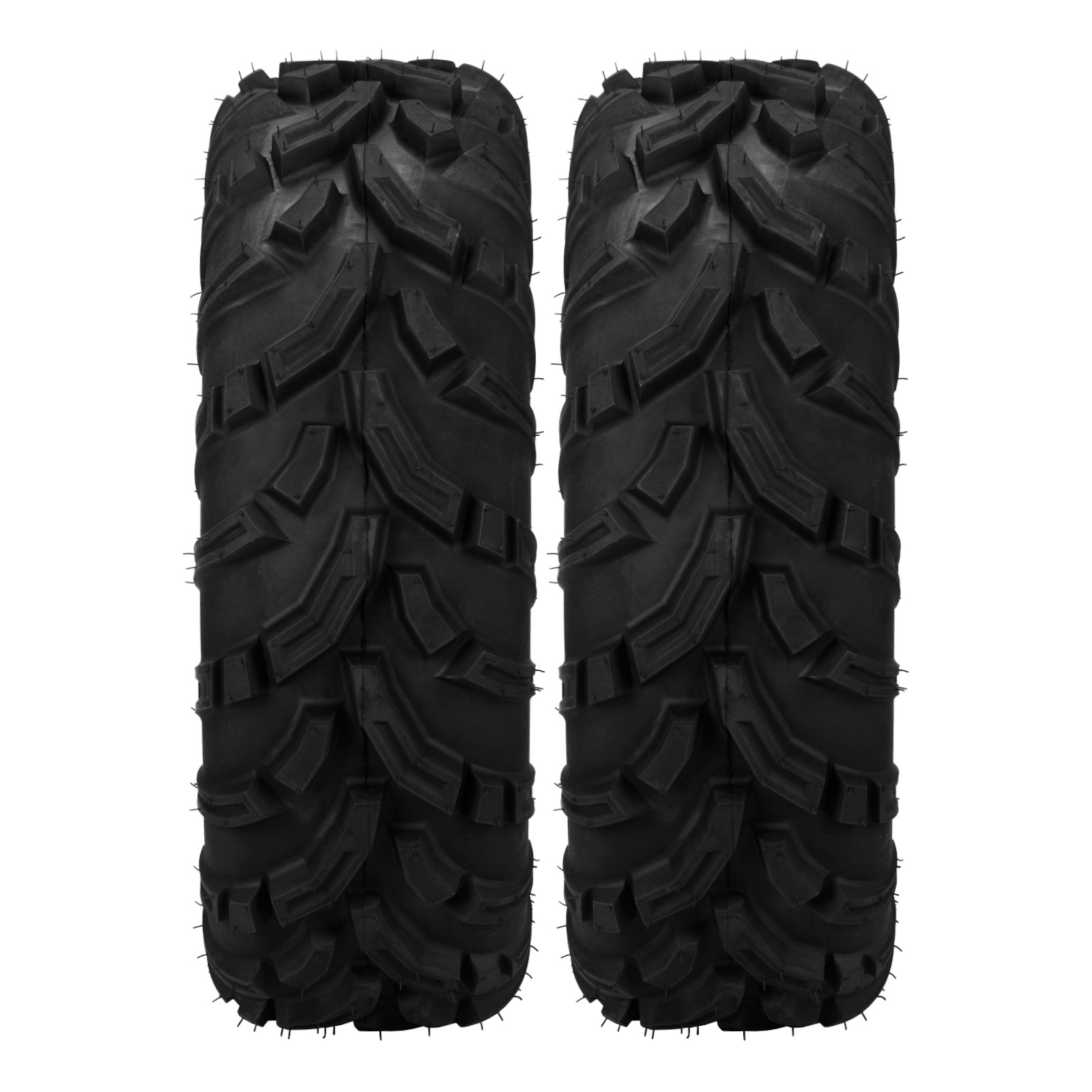 Set of 2 26x8-12 ATV/UTV Tires All Terrain AT 6 Ply 26x8x12 Tubeless