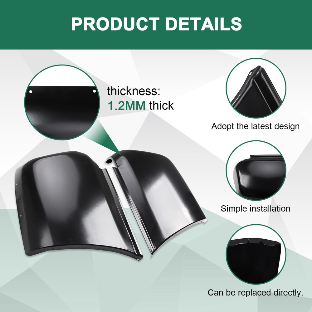 Rear Lower Quarter Patch Panel Set Fit for 2000-2006 Chevy GMC Left & Right