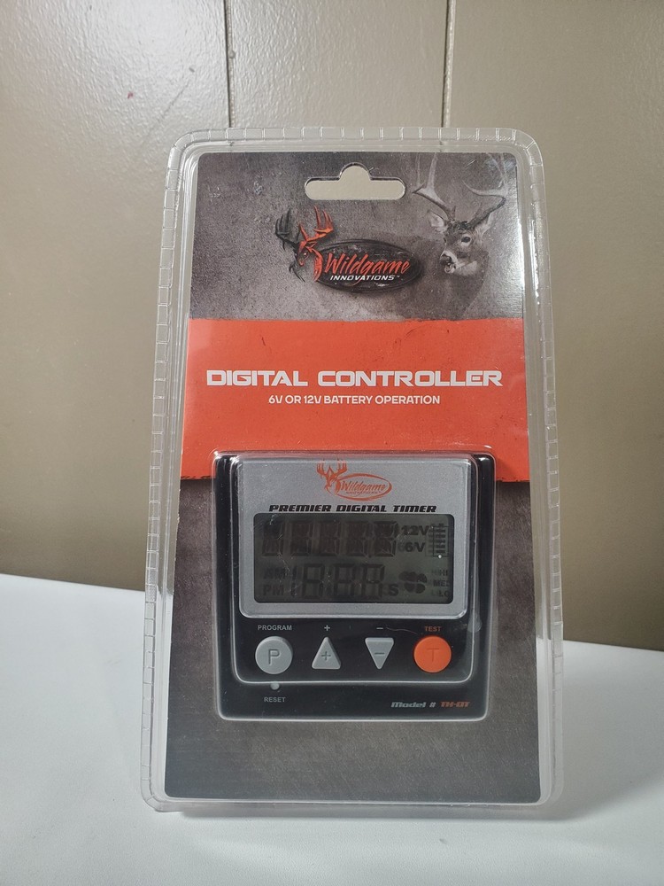 Wildgame Innovations Premier Digital Game Feeder Timer Controller 6V/12V TH-DT