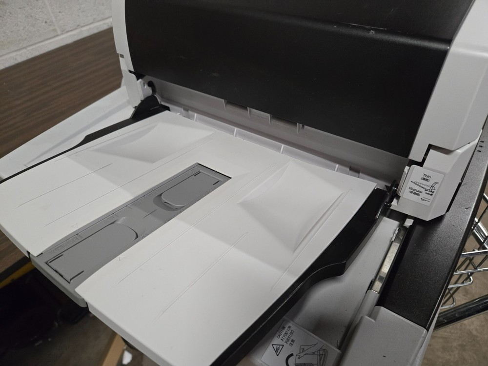 Fujitsu FI-6770 Color Duplex Document Image Scanner - Missing Back Feeder Tray