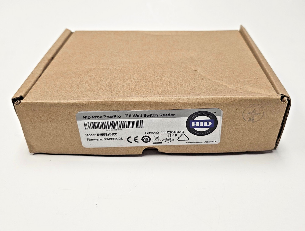 HID 5455BKN00 ProxPro II Wall Switch Proximity Reader NEW
