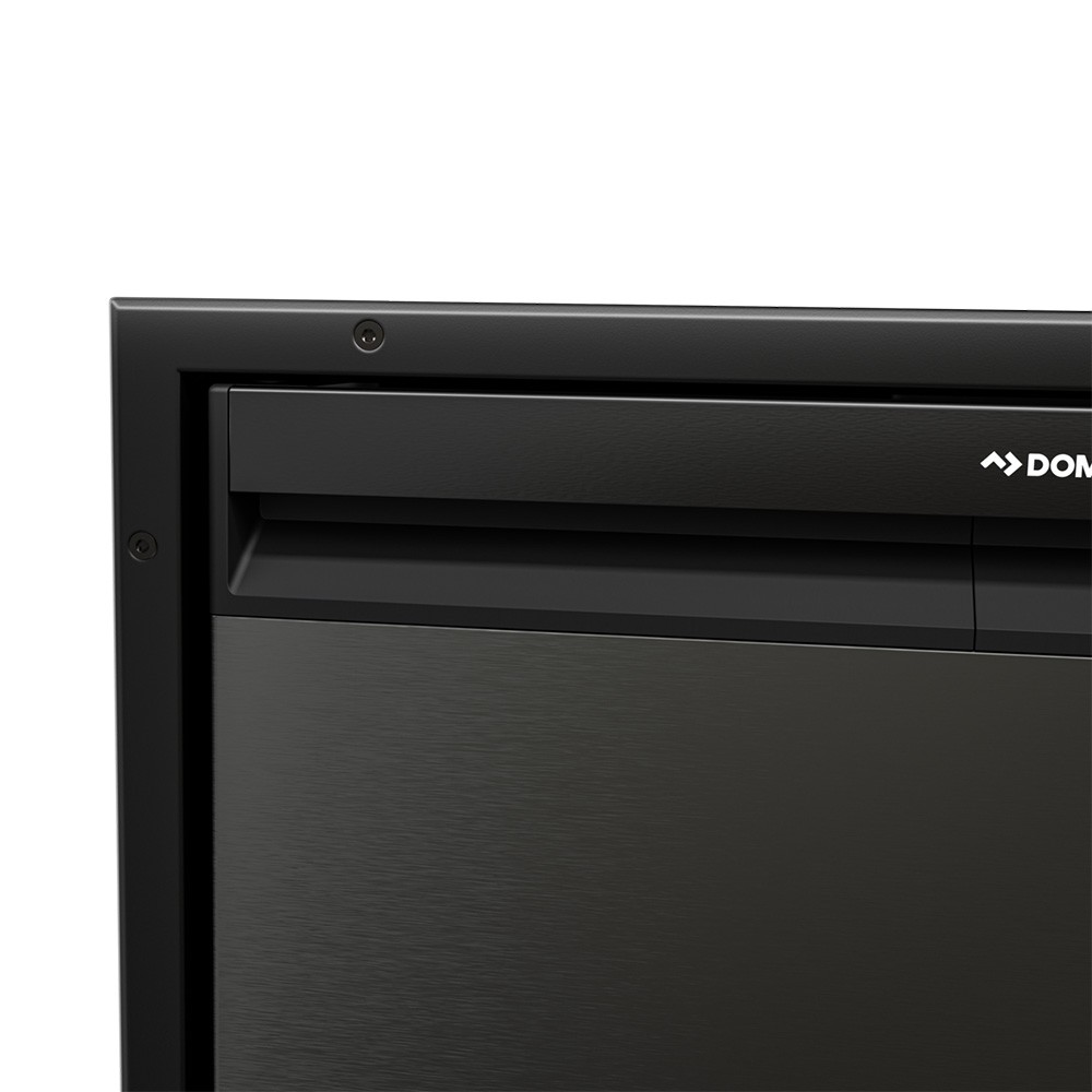 Dometic Universal Flush Mount Frame for NRX80 Compressor Refrigerators, Black