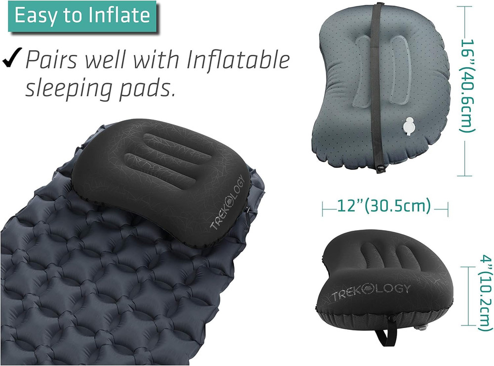 Bundle: Aluft2.0(Black) & UL Sleeping Pad with Pump Sack-Compressible, Compact,