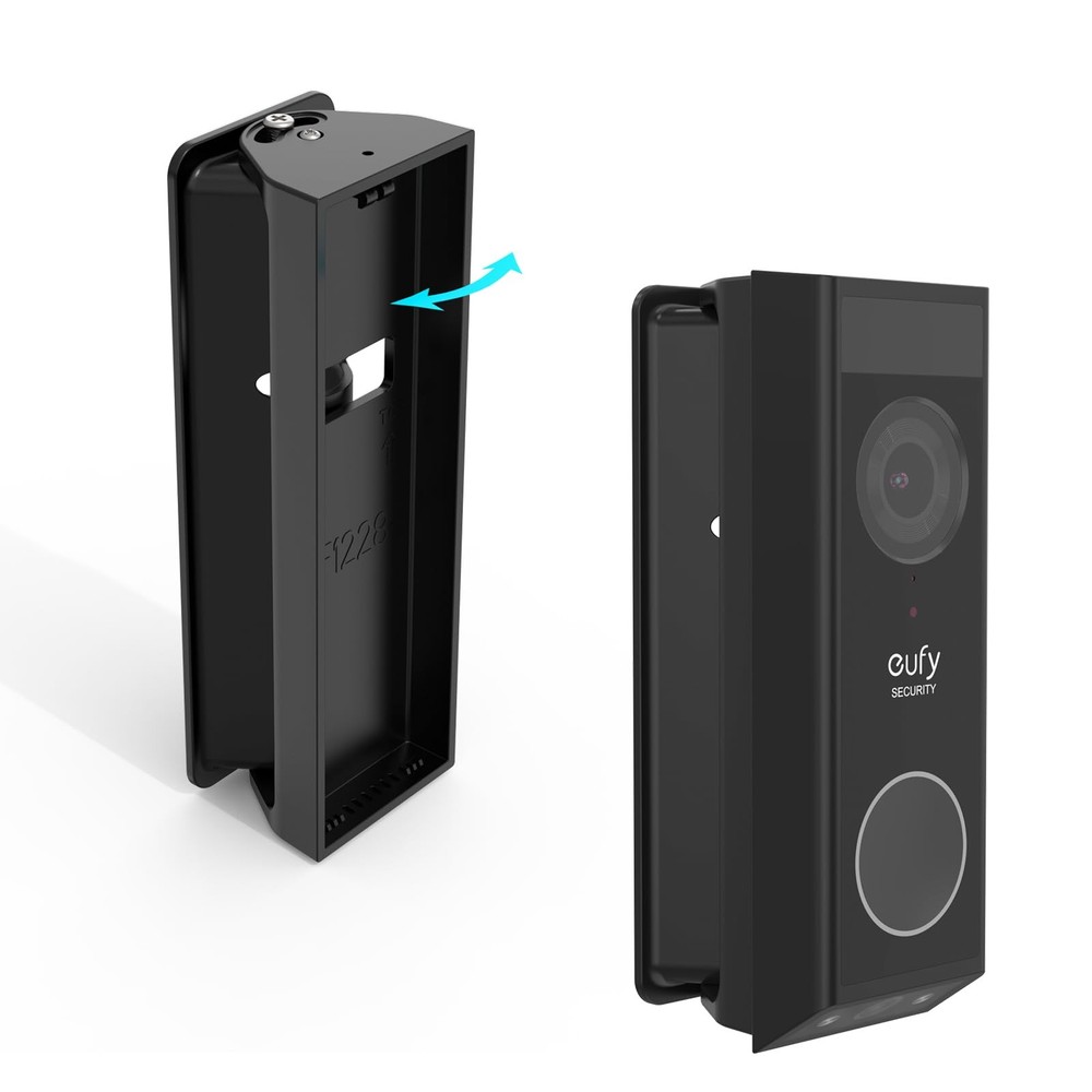 Doorbell Angle Mount 0 to 35 Degree Adjustable for eufy Security E340 - Easy