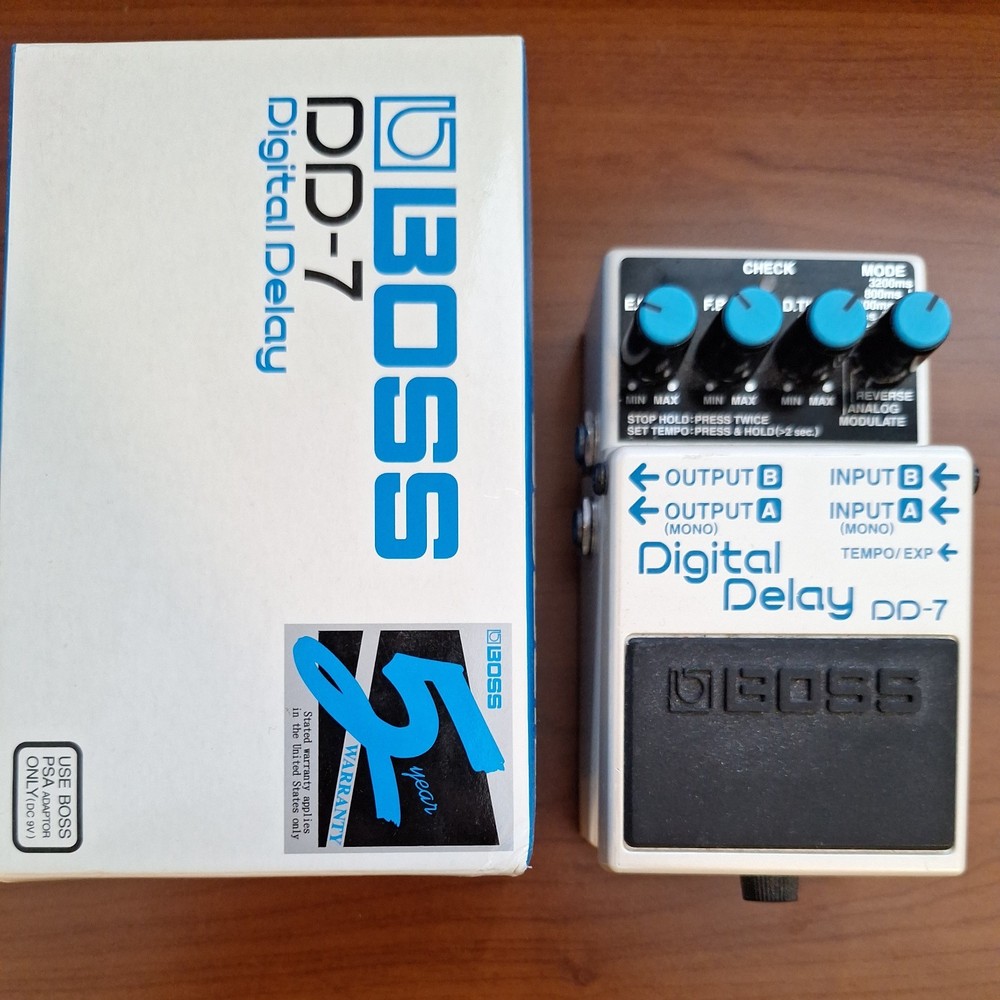 Boss DD-7 Digital Delay Pedal