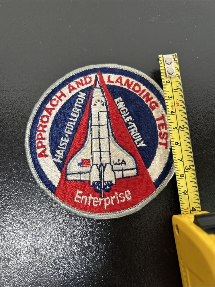 APPROACH AND LANDING TEST Patch Enterprise Space Shuttle