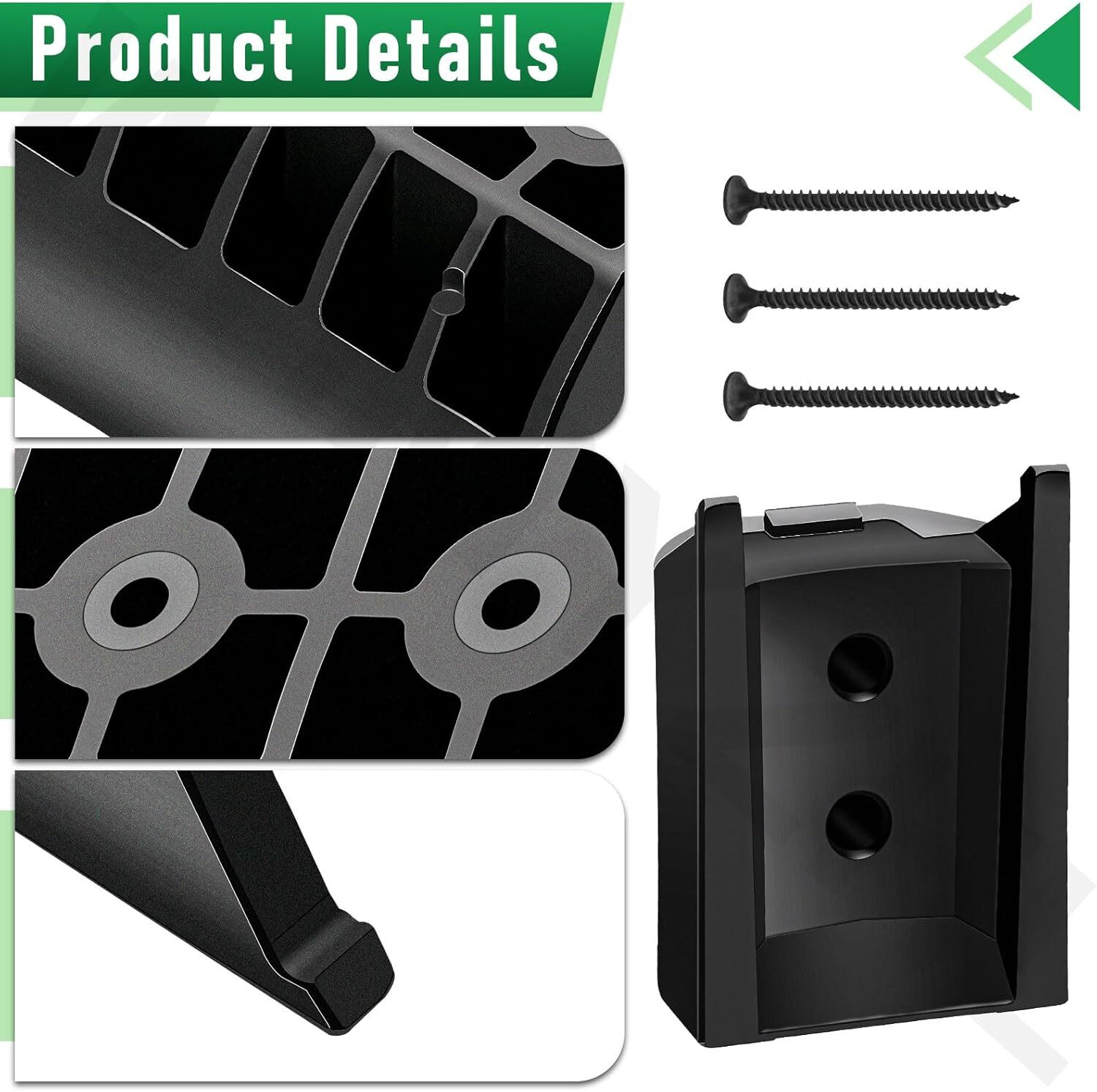 Compact Wall Mount Bracket Fits Organized Fits EGO 765 Fits Leaf Blower Storage