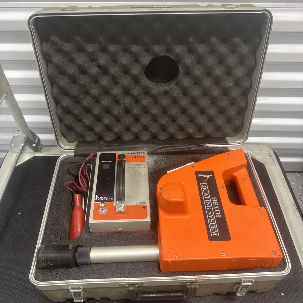 HeathTech LS-800 Cable Line Pipe Locating System .AS IS