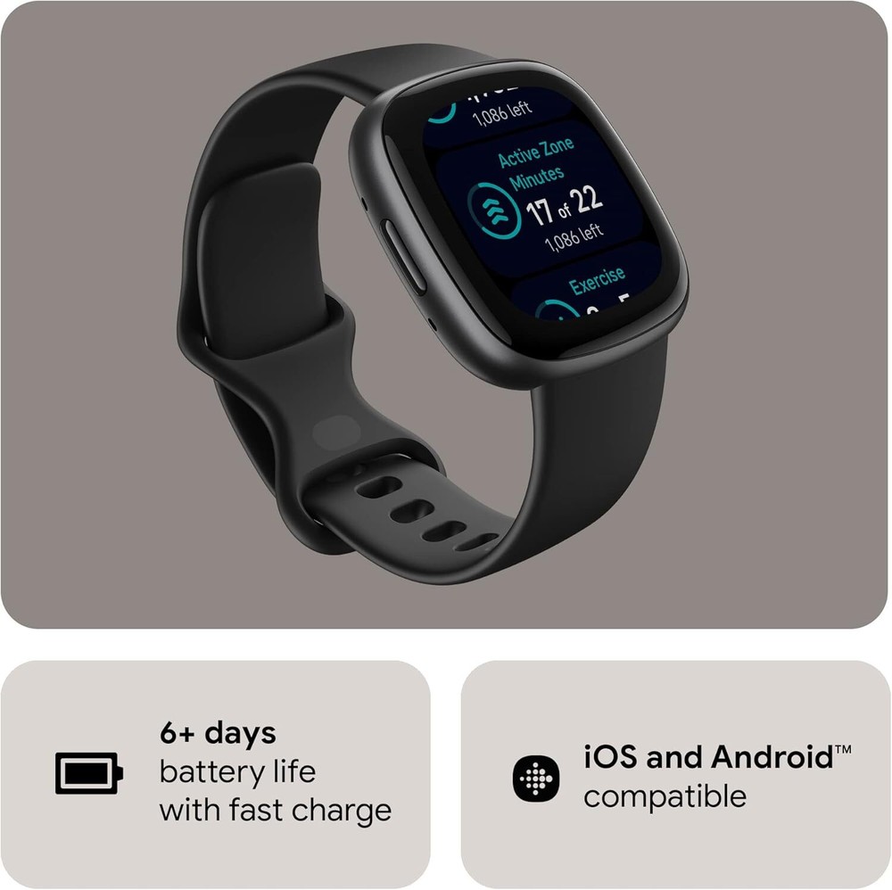Fitbit Versa 4 Activity Tracker - Graphite
