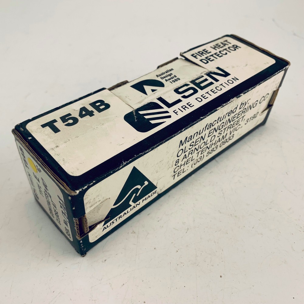 OLSEN ENGINEERING FIRE DETECTION T54B Type E Fire Heat Detector