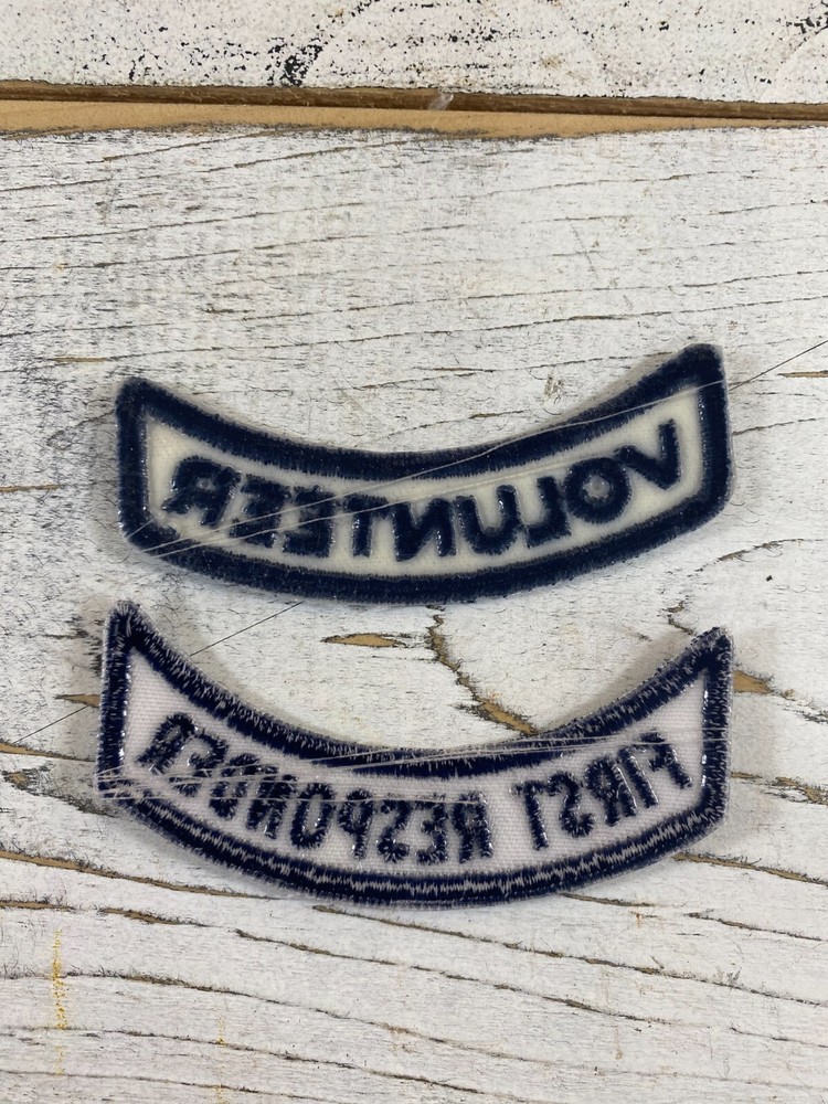 Volunteer and First Responder Patch
