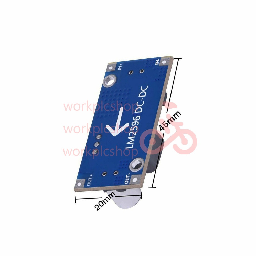 1PCS NEW DC-DC LM2596 power Supply Buck Converter step-down module