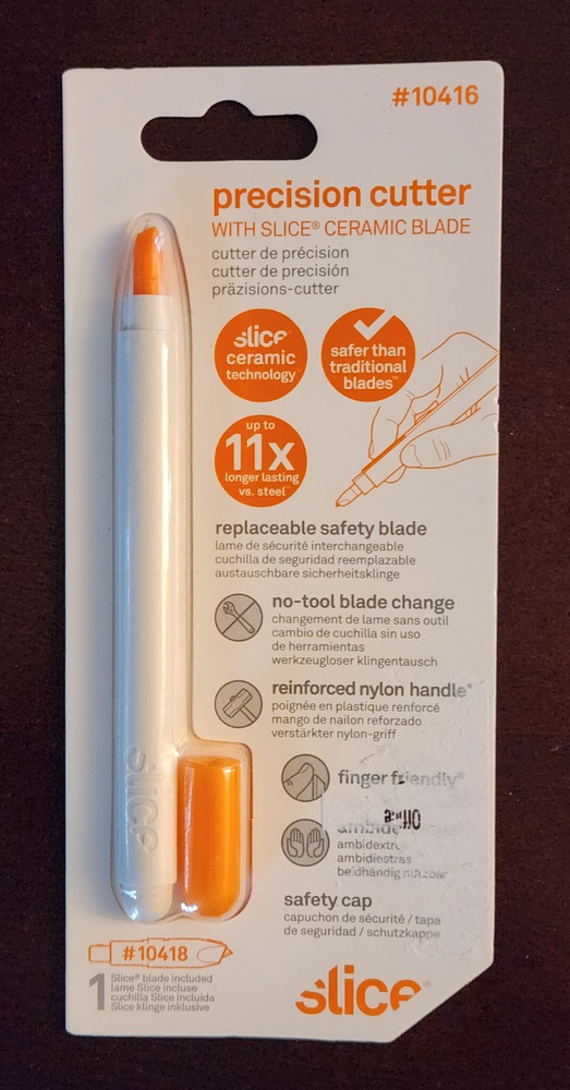 Slice Precision Cutter 10416 Ceramic Blade Crafts Hobbies Sewing Tool