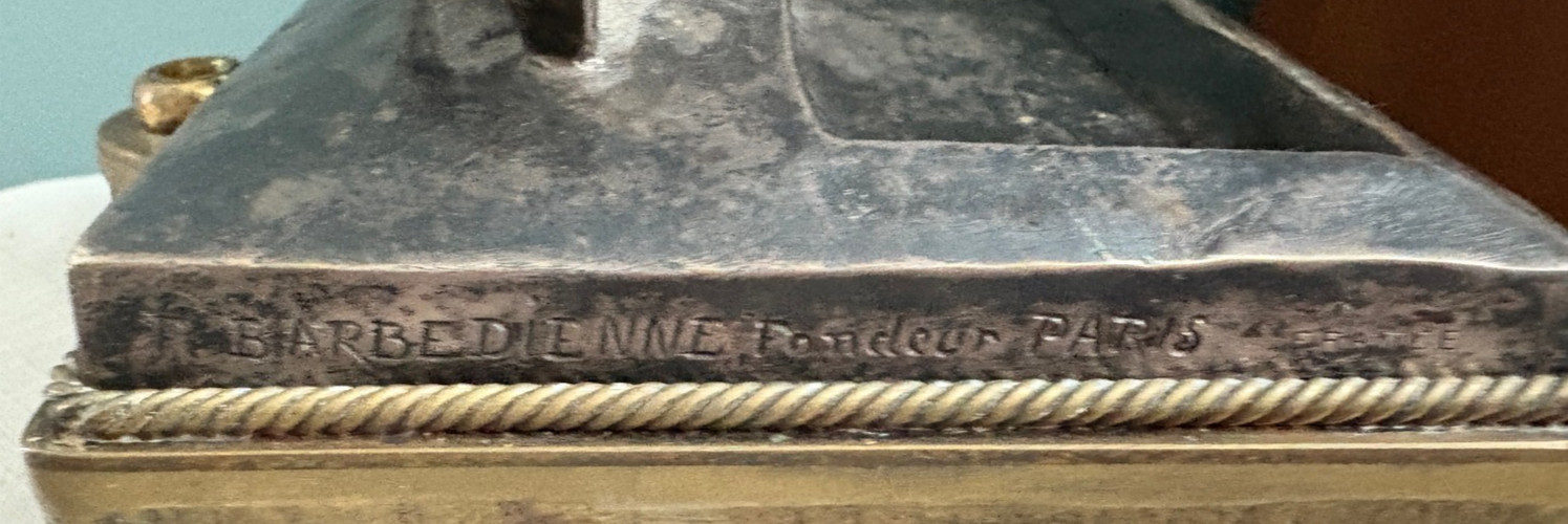 Antique Bronze Dancer Sculpture F. Barbedienne Foundry Fondeur - Henri Le Roux