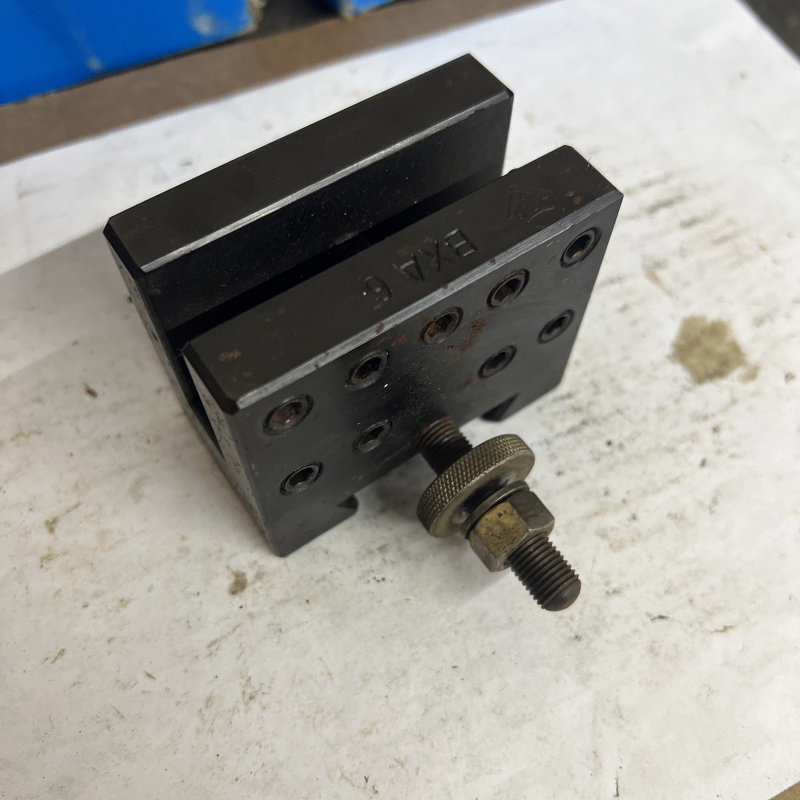 NOS Aloris BXA Quick Change Tool Post Set – 7 holders