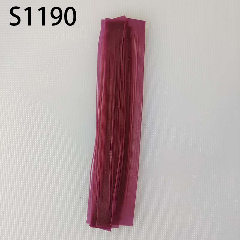 Std1159-1192 Silicone Skirt Tab Replacement Material Jig Lure Skirts 100ct