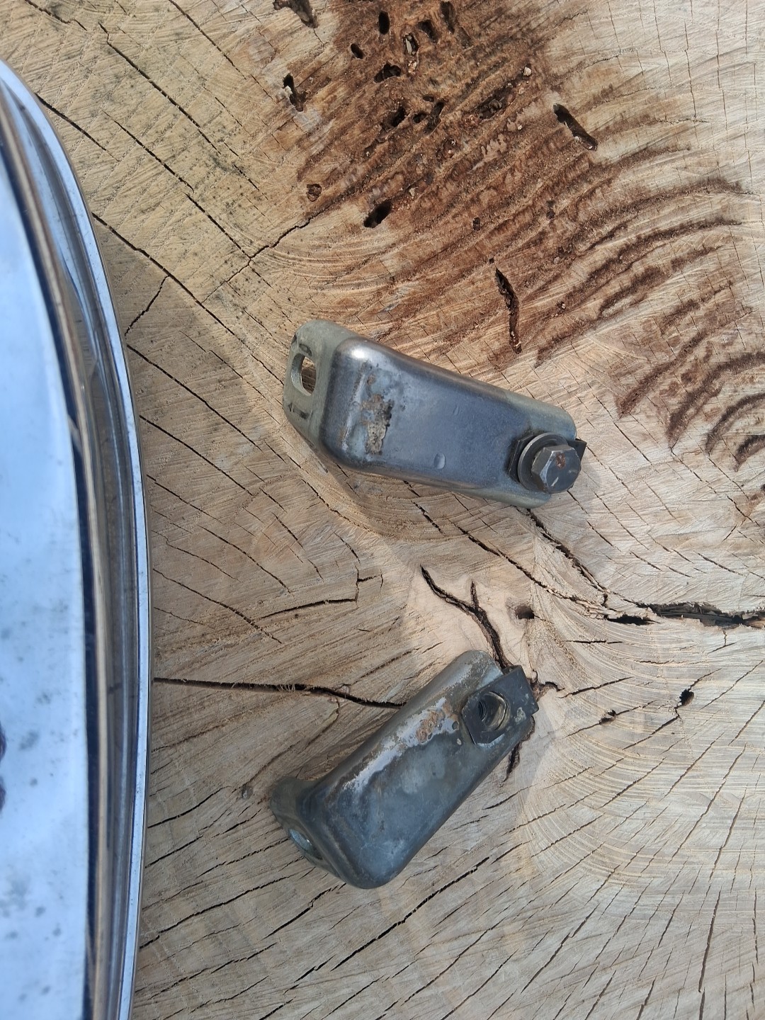 Harley Davidson Shovelhead 80 Cubic Inch Can Ham Air Cleaner With Brackets OEM