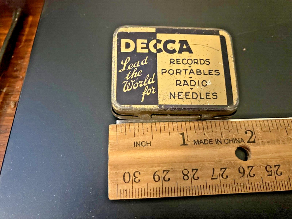 Decca England 200 Steel Needle Tin